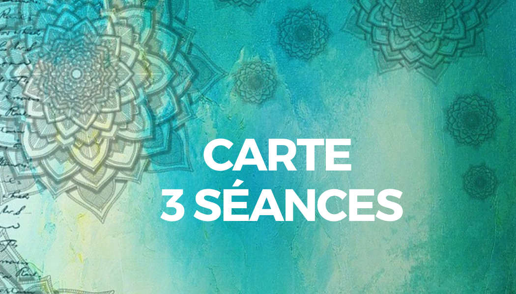 Carte 3 seances